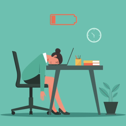 Drained Battery Vector