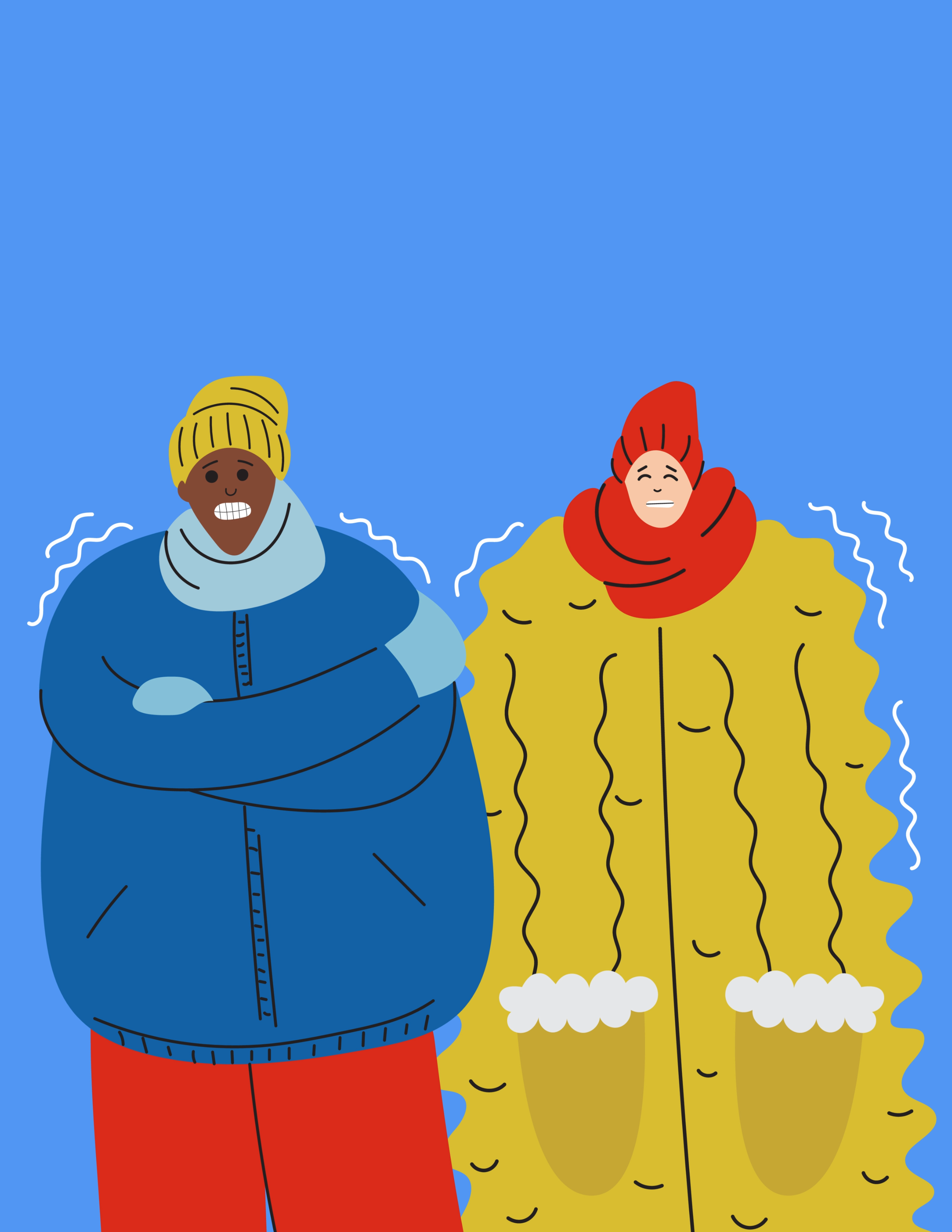 Winter daar buite